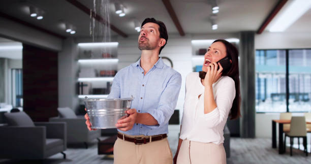 Water damage restoration process in NY